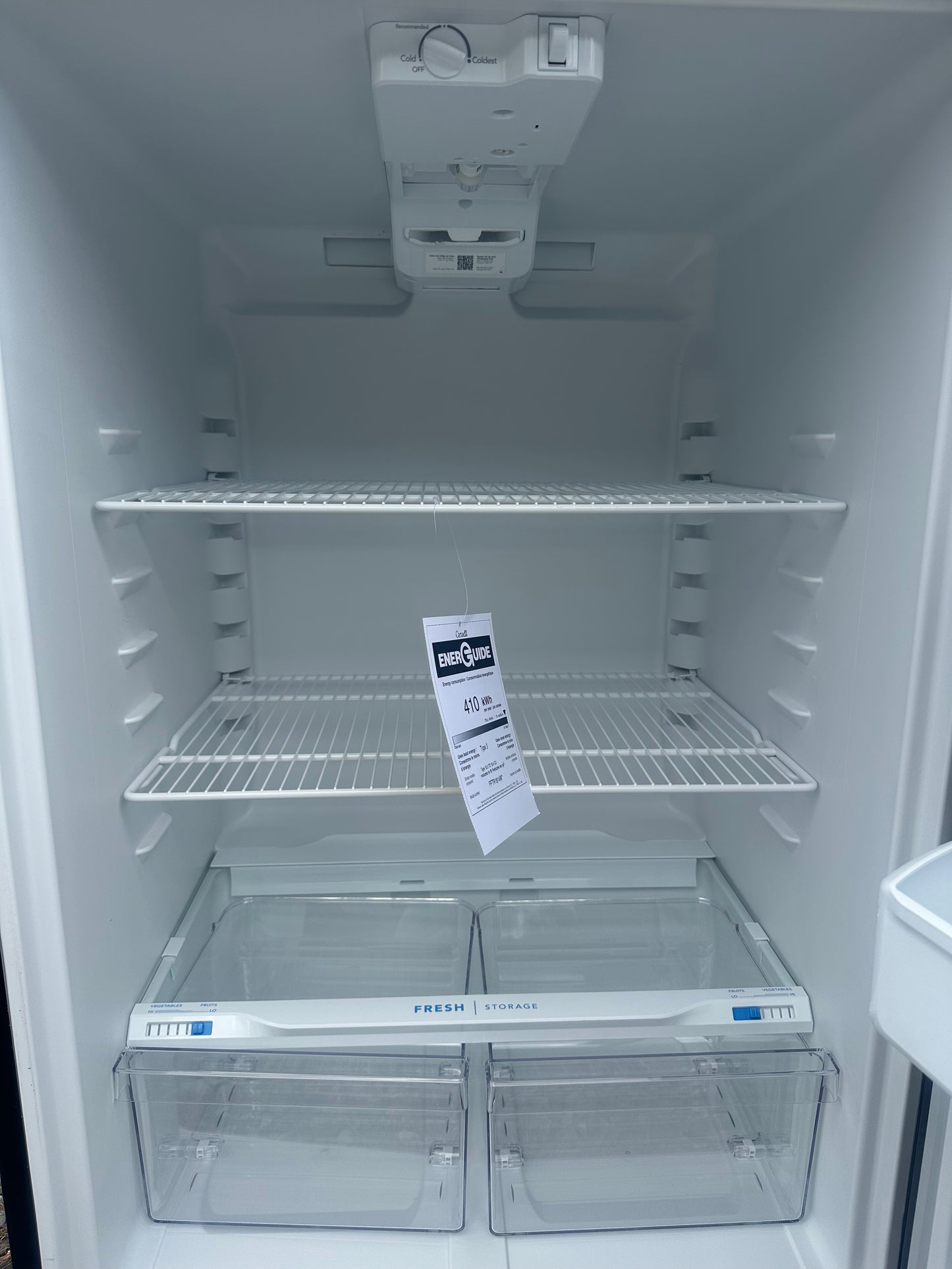 Frigidaire 18.3 cu ft Garage Ready Top Freezer and Refridgerator